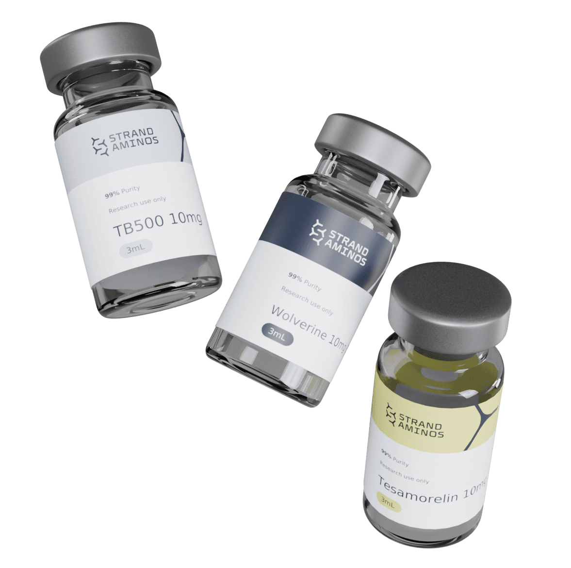 Strand Aminos research vials Strand Aminos research vials